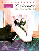 Masterpieces Made Easy for Piano Solo piano sheet music cover